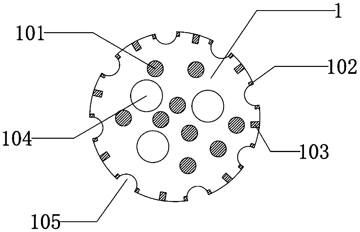 Rapid blasting drilling method