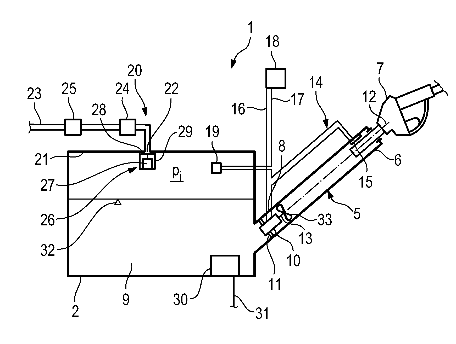 Refueling device and motor vehicle having such a refueling device