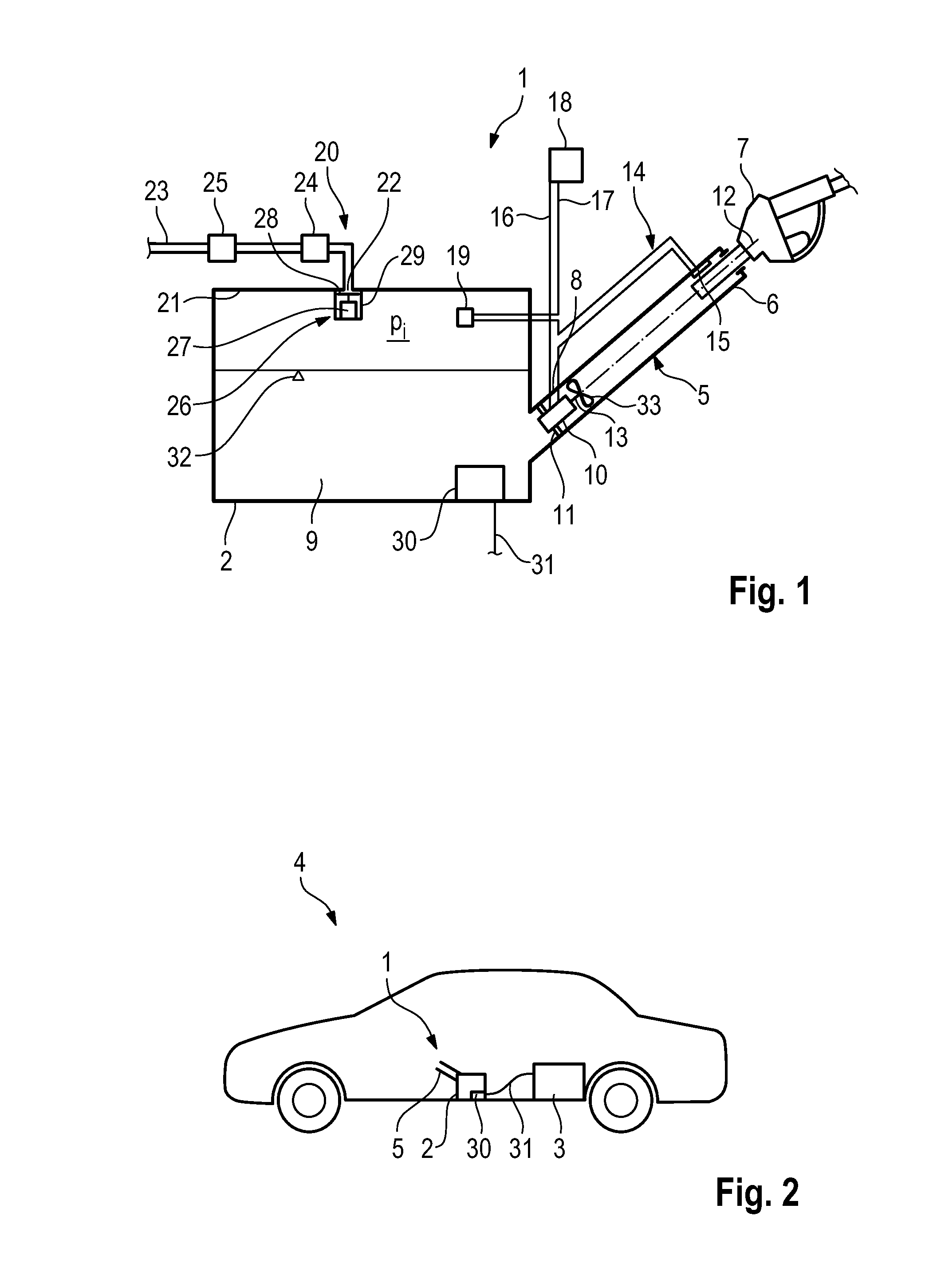 Refueling device and motor vehicle having such a refueling device