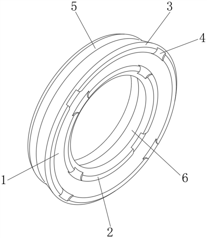 IUI main oil seal oil cylinder sealing element and machining process thereof