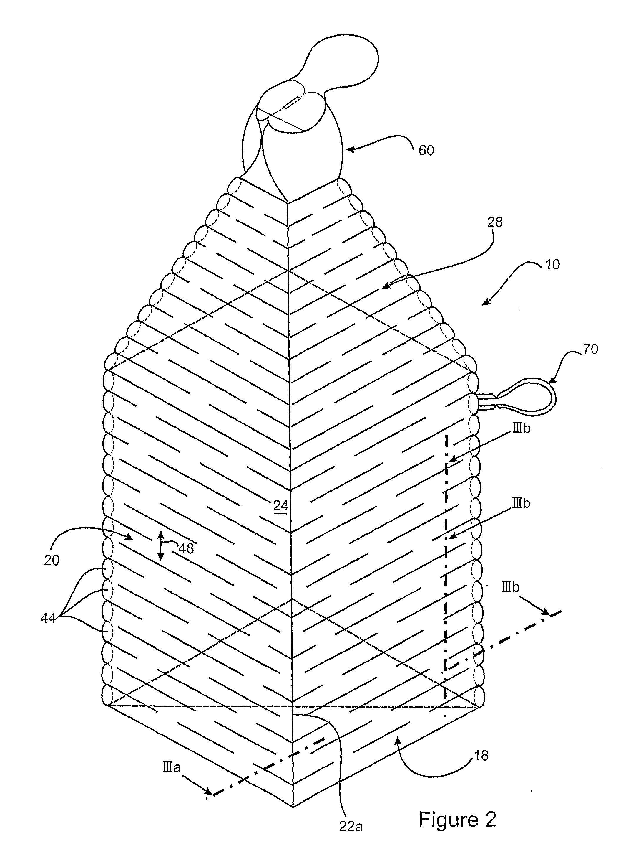 Collabsible Bottle, Method Of Manufacturing A Blank For Such Bottle And Beverage-Filled Bottle Dispensing System