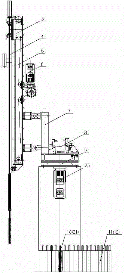 Fully-automatic molten steel temperature measurement and sampling device