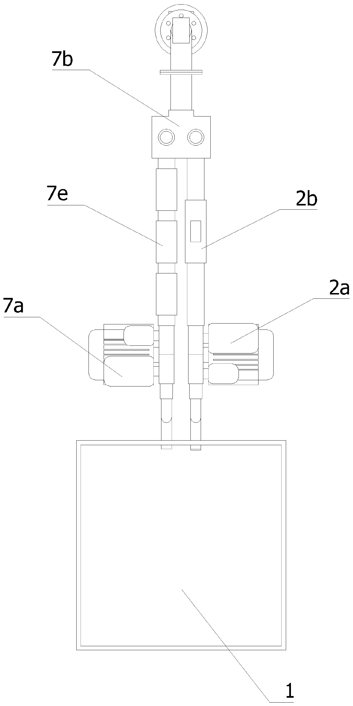Building foundation field penetration test device and test method thereof