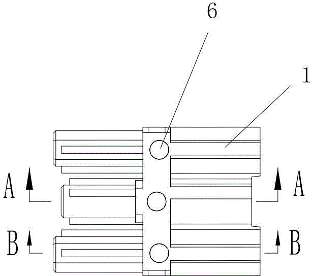 Latch type wiring terminal