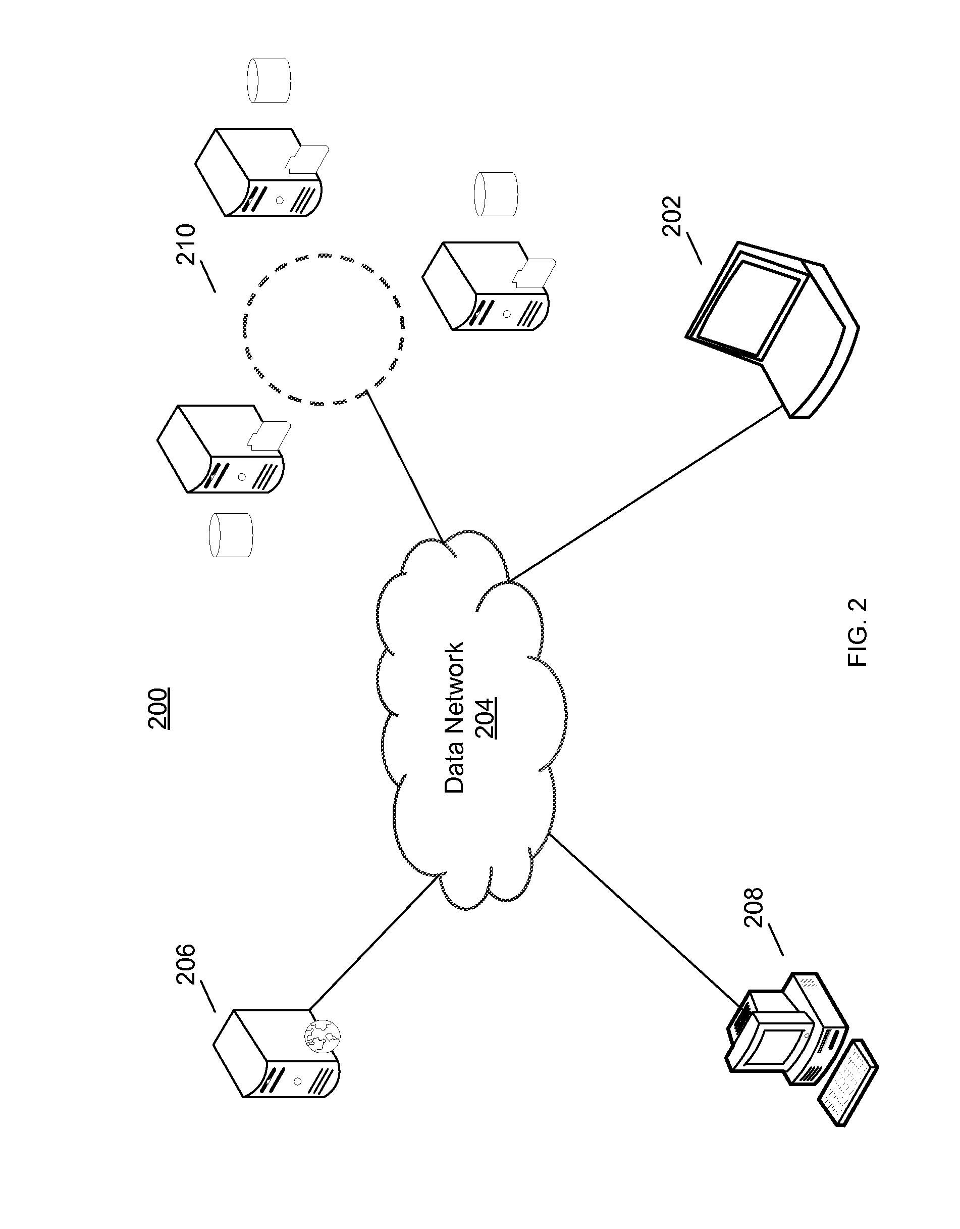 System and method for providing computing environment delivery service with offline operations