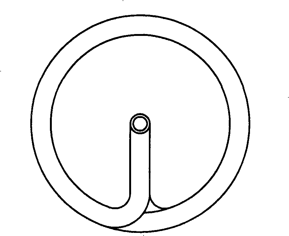Spiral heat exchange tube