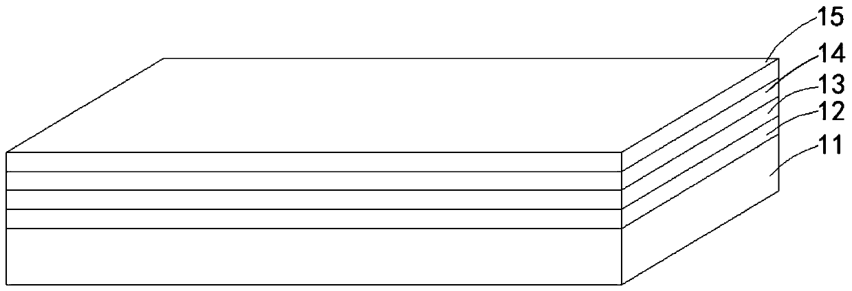 Decorative pattern photochromic ceramic tile and preparation method thereof