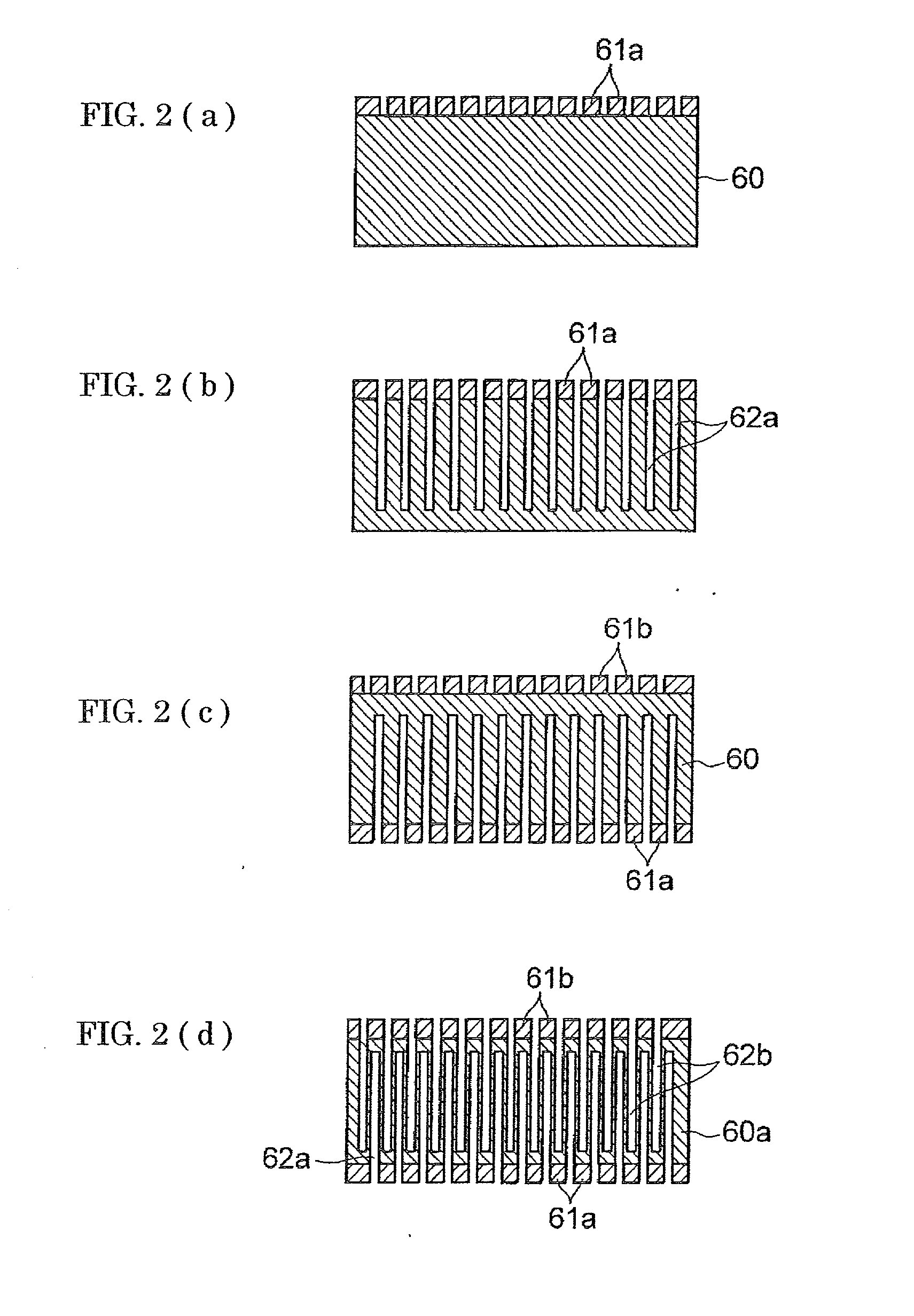 Thermoelectric device and optical module made with the device and method for producing them