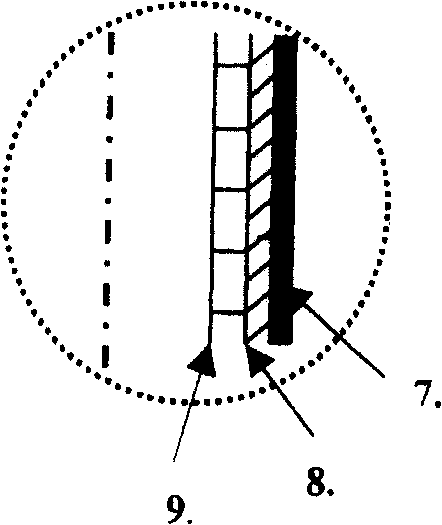 Method for preparing metallic complex film