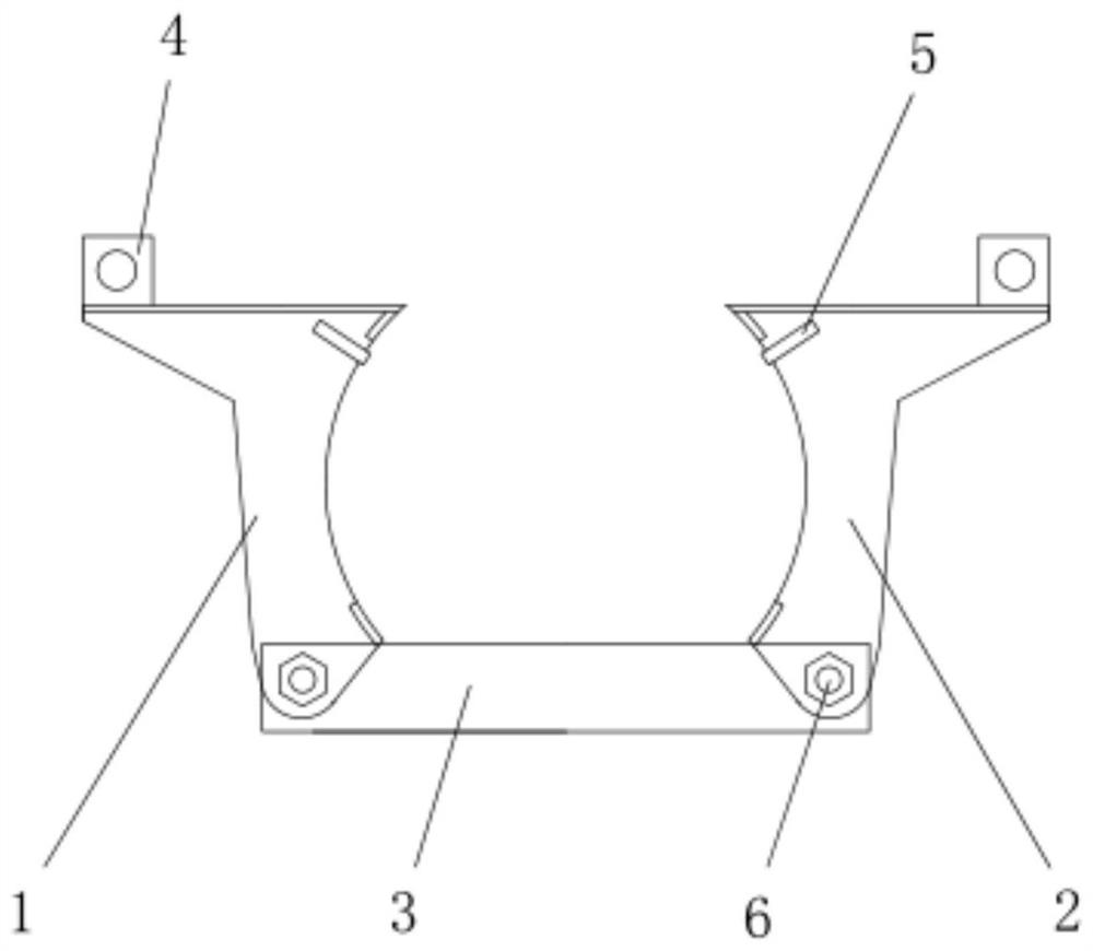 Hoisting clamp and hoisting method for wheel of circular cooler