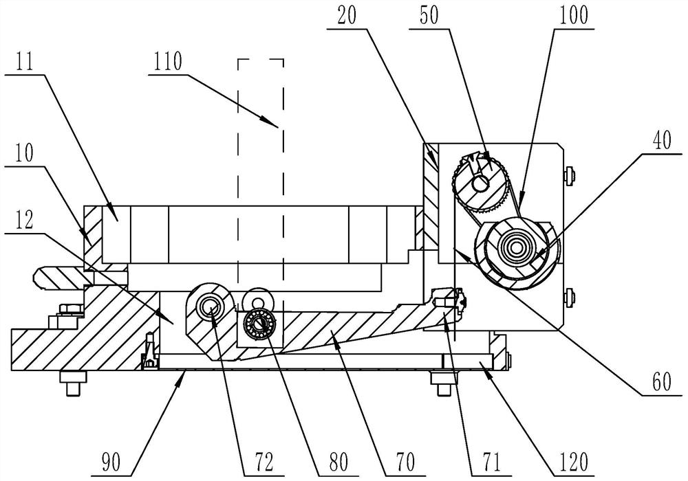 Lifting driving device