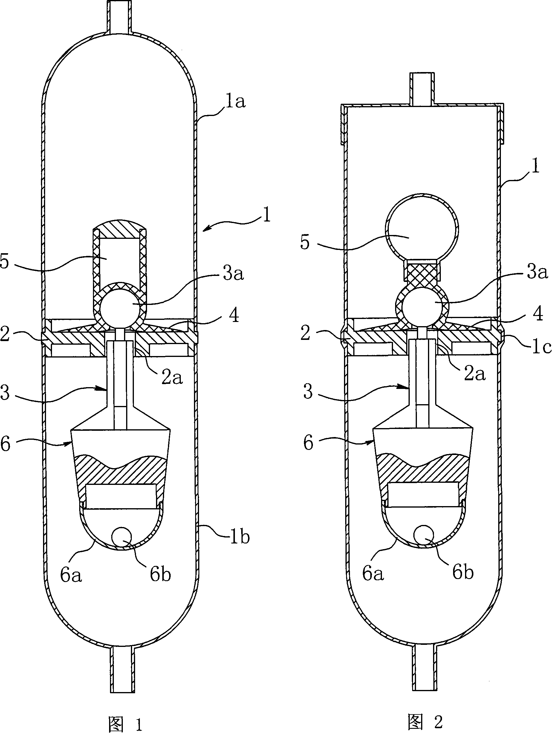 Non-blood returning transfusion tube