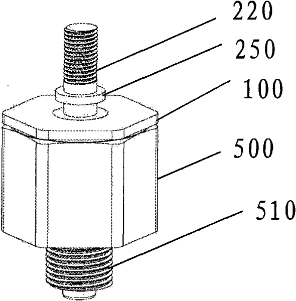 Professional lamp shock absorber