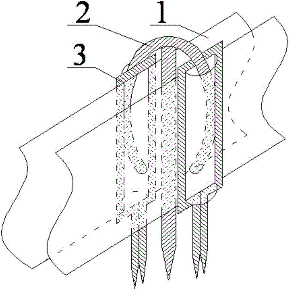 A nest connector and its manufacturing method