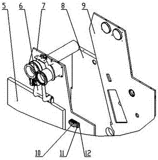 Cut tobacco online weighing device and weighing method