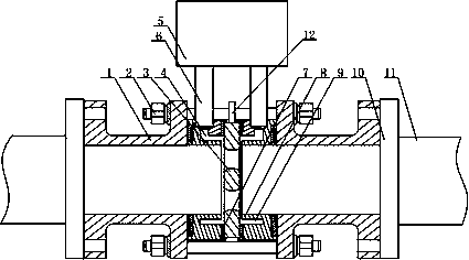 High-precision balancing flower meter