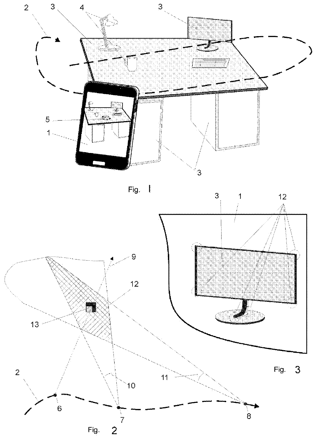 Method for displaying object on three-dimensional model