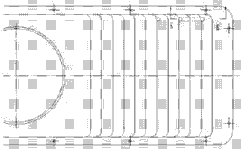 Linear partial motive sealing moving mechanism provided with X-ray protection function