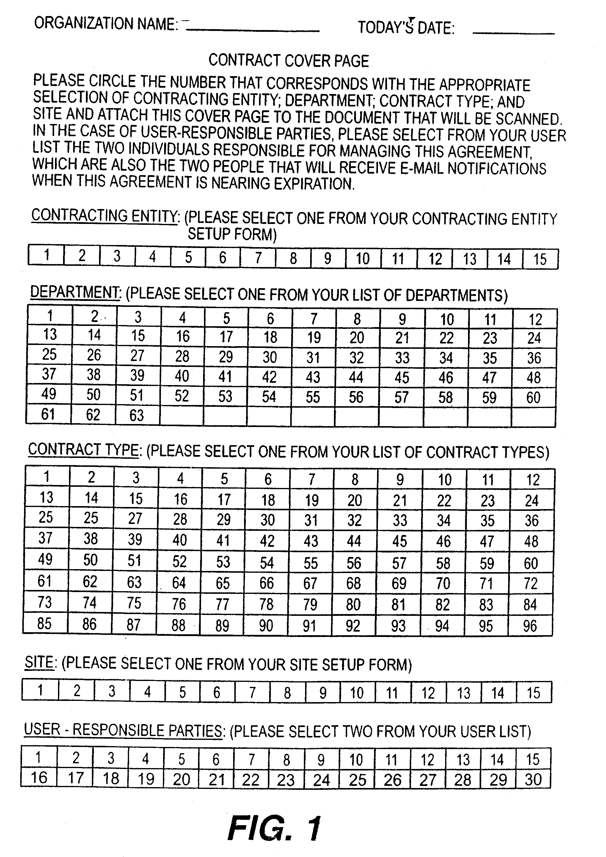 Document management system having bookmarking functionality