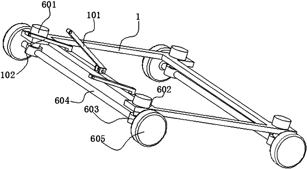 Shallow-buried drip-irrigation direct seeding machine for clover