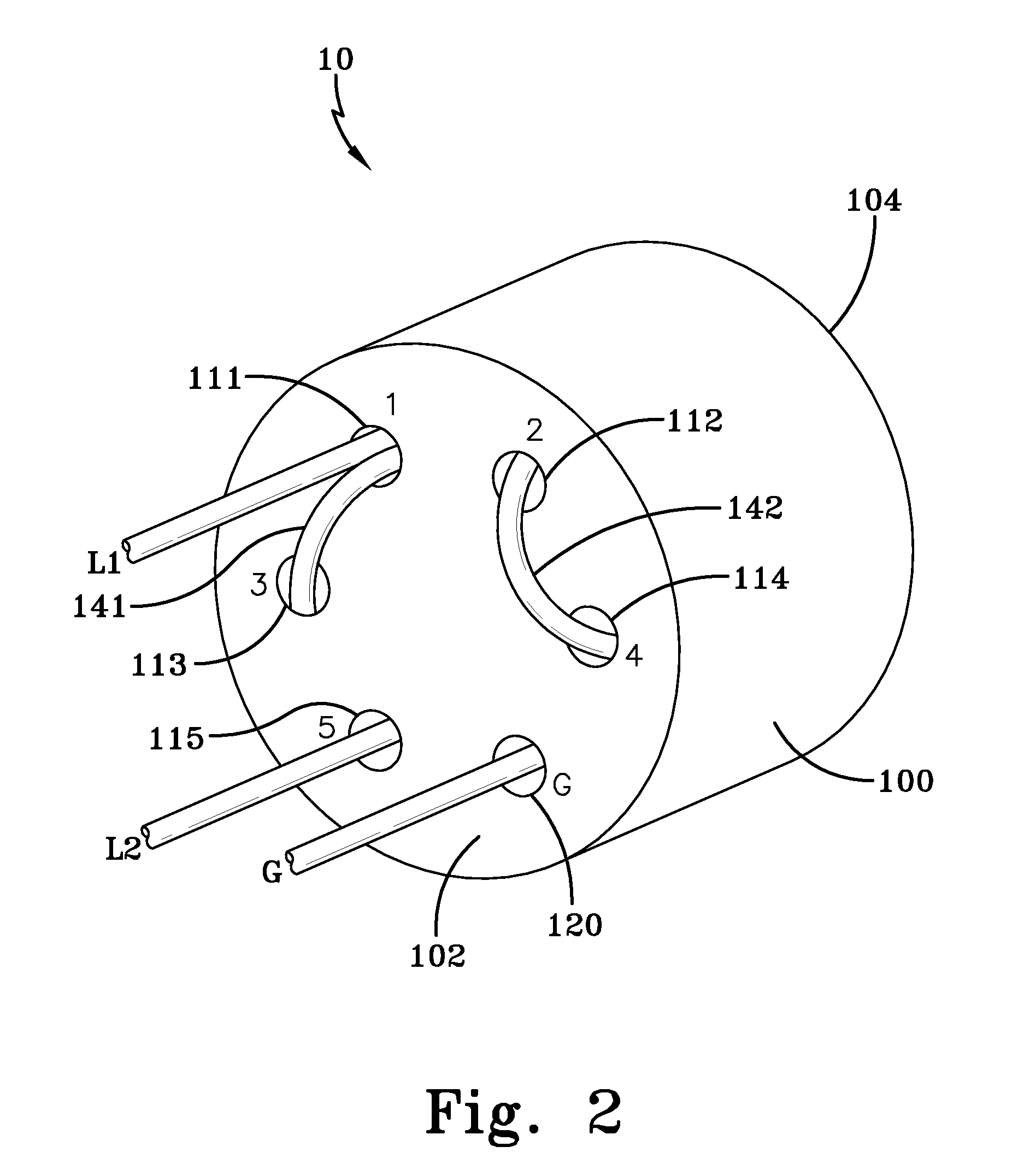 Multi-voltage pump with discreet voltage cords