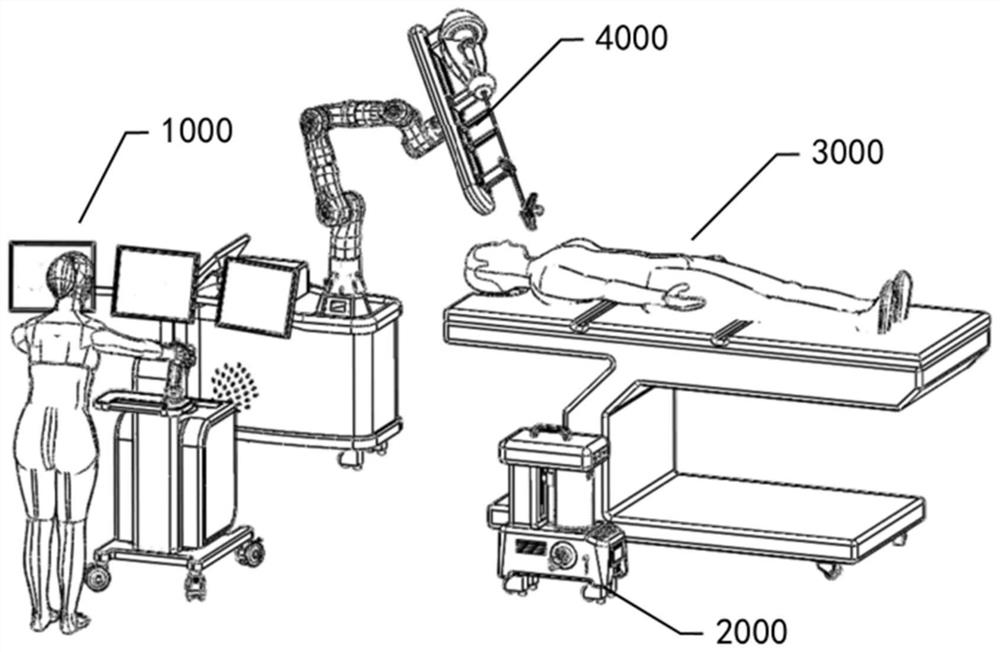 Master-slave control system for complex airway multi-mode tracheal intubation robot