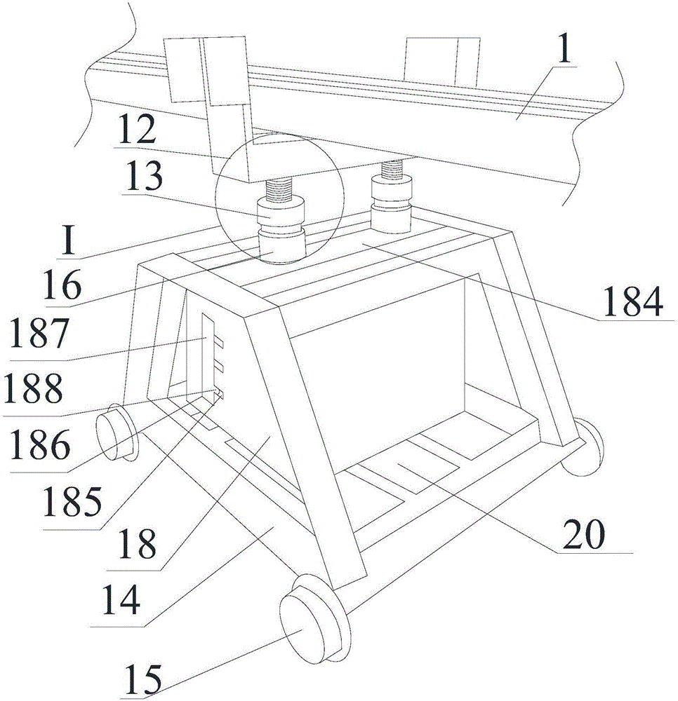 Hand-lifting type dual-adjustment feeding support device