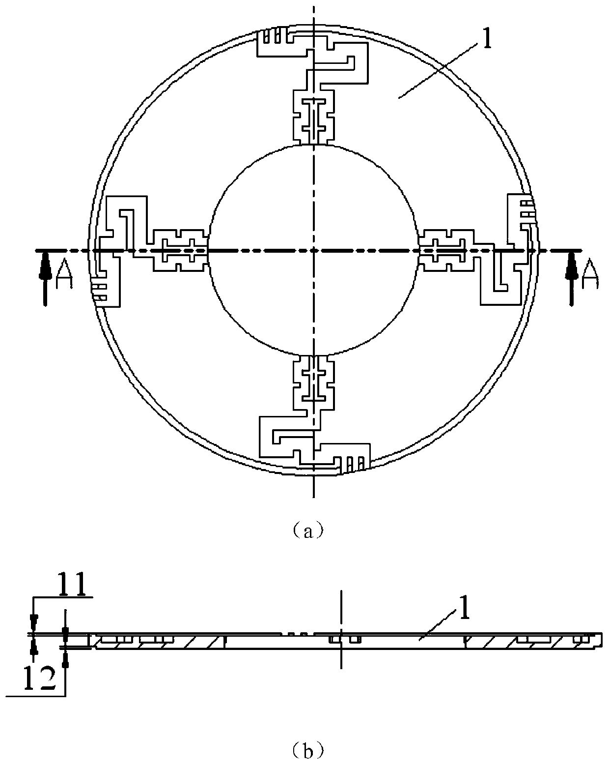 A control valve labyrinth disc assembly structure with guide sleeve