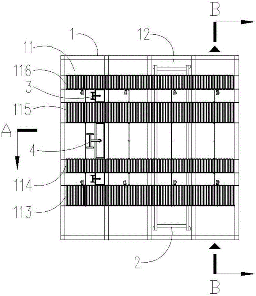 Car and bus dual-purpose three-dimensional parking garage