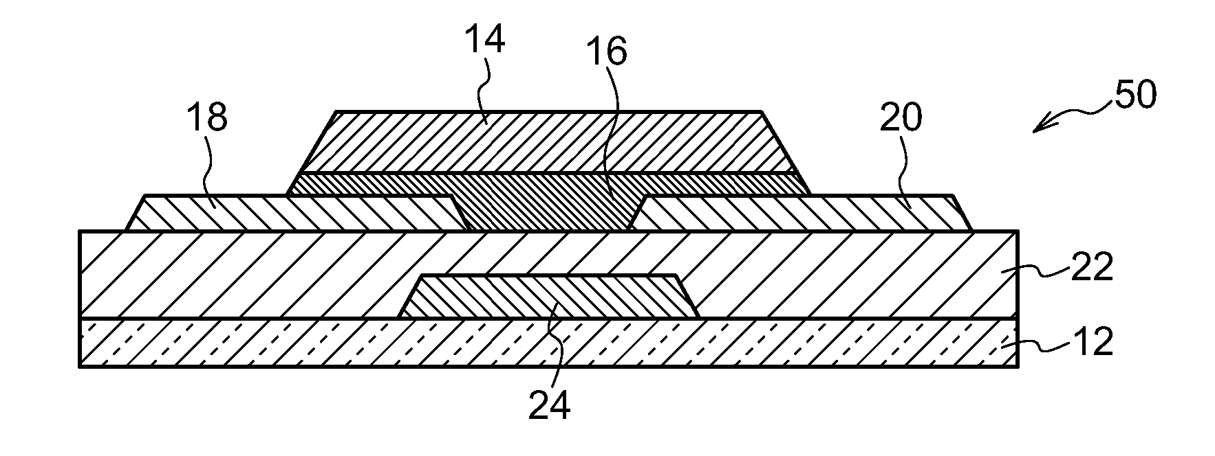 Field effect transistor, display device , sensor, and method of manufacturing field effect transistor