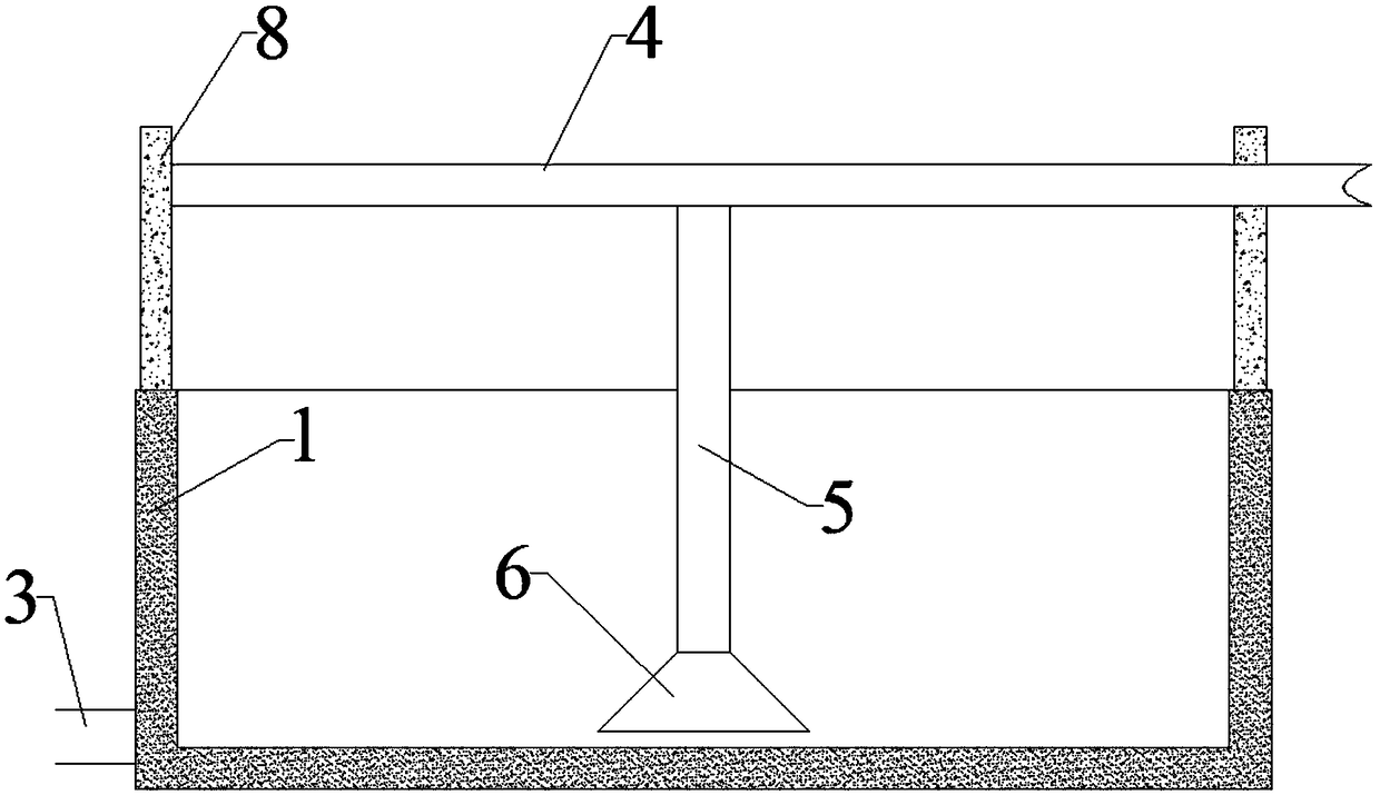 Conveniently cleaned feeding trough for animal husbandry