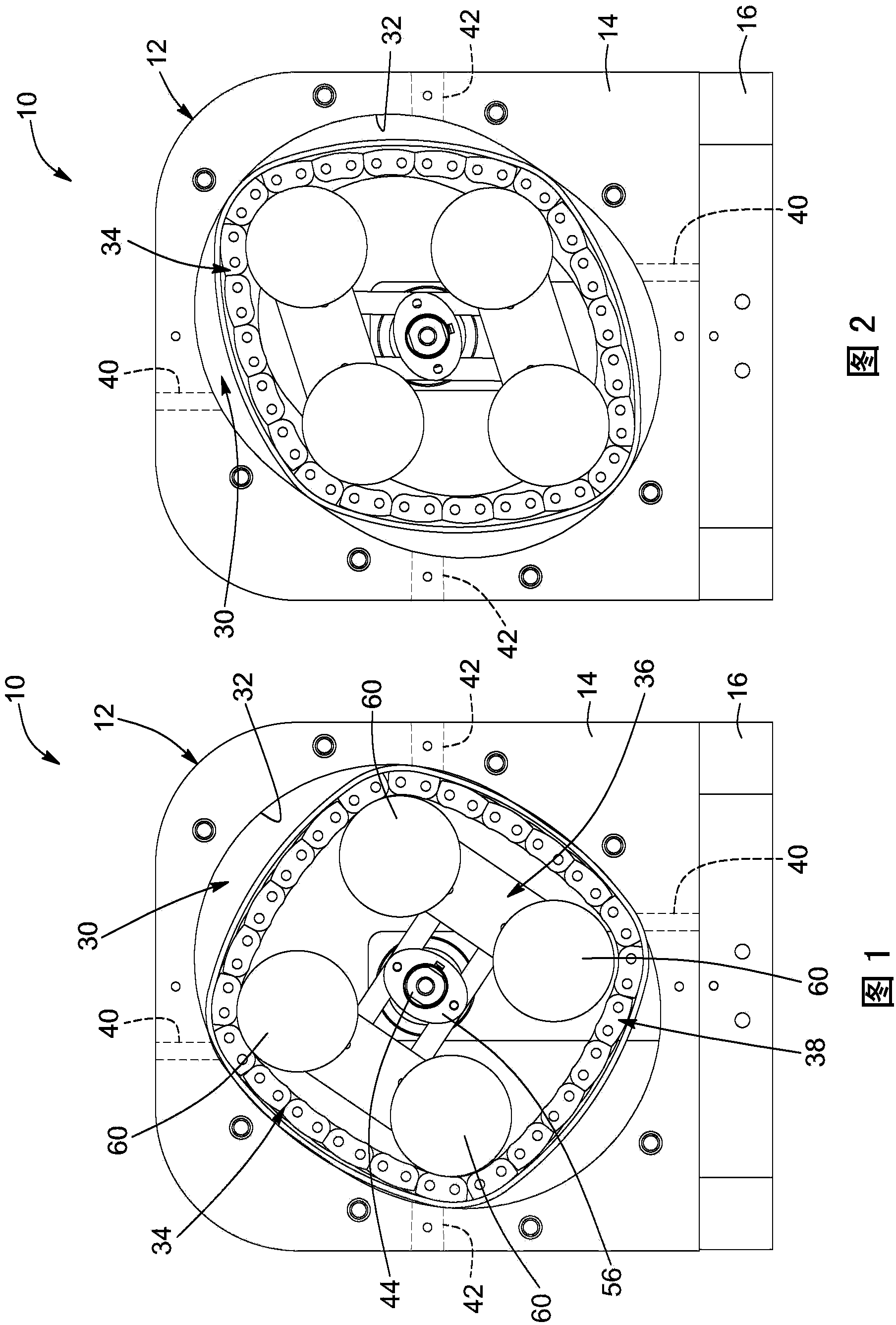 Belt and support for rotor mechanism in rotary apparatus and rotary apparatus comprising the same