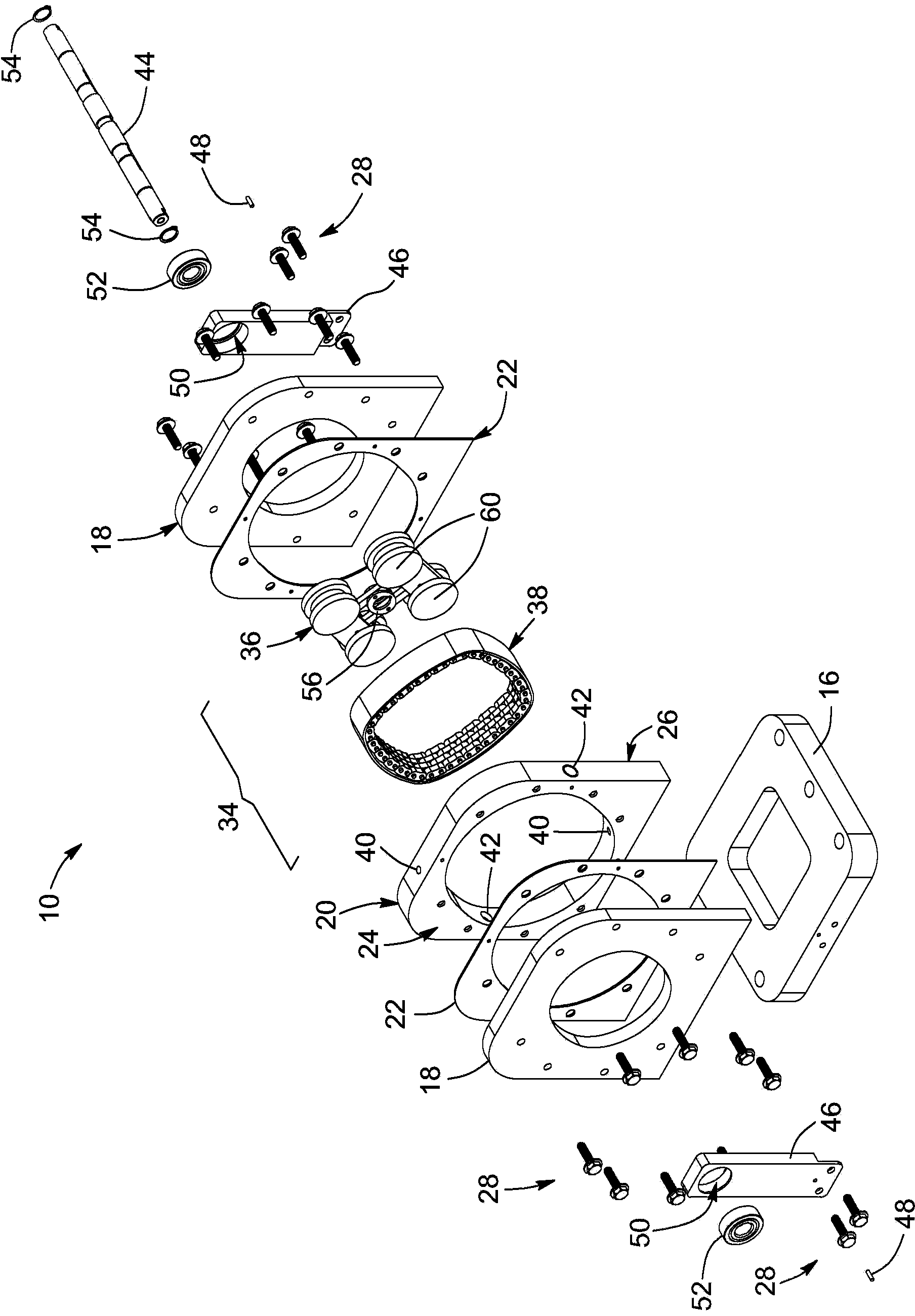 Belt and support for rotor mechanism in rotary apparatus and rotary apparatus comprising the same