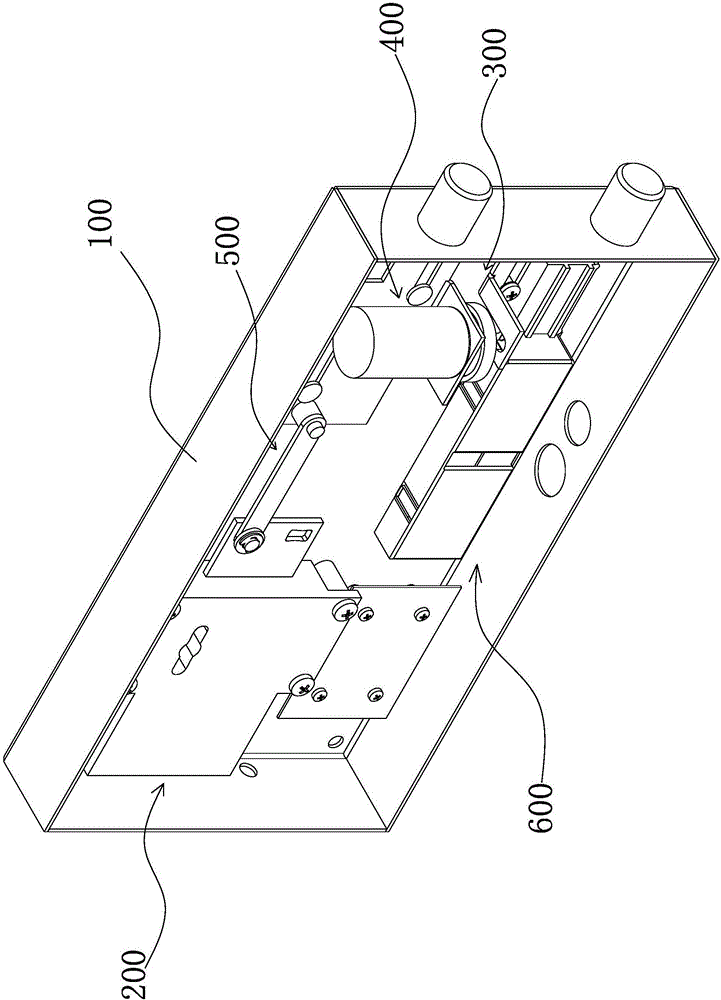 Motor type antitheft blade lock