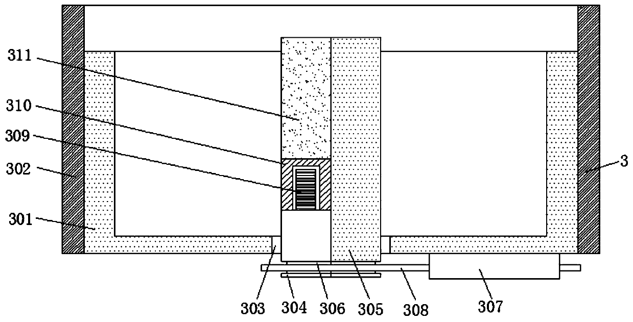 An injection mold with an inner barb structure for easy disassembly