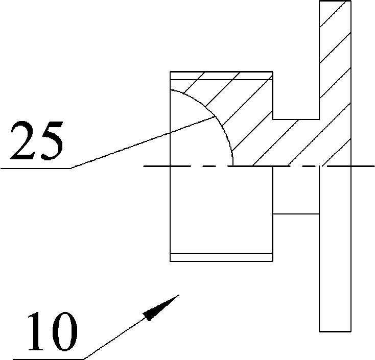 Dynamic pressure lubricating method and structure