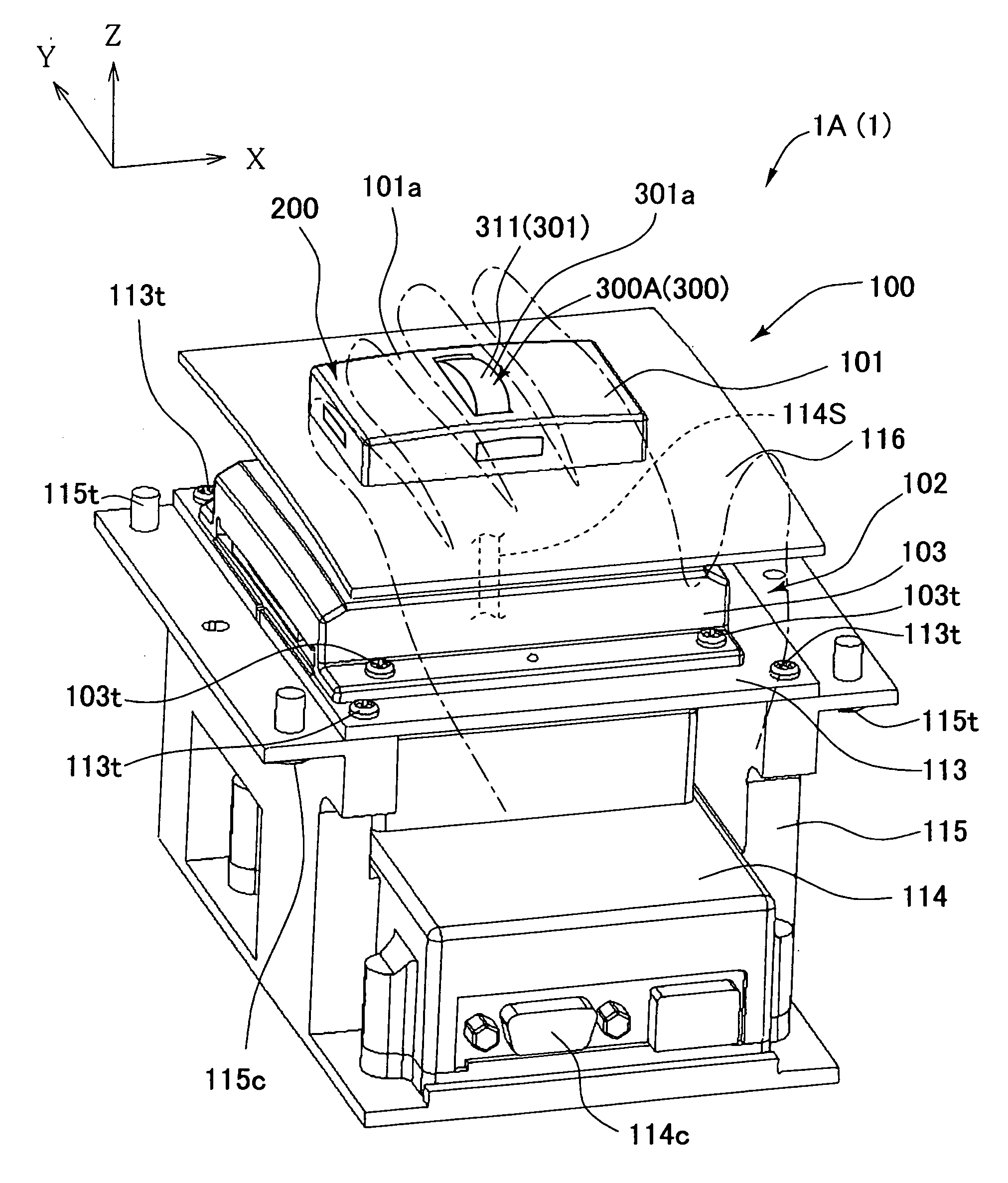 In-vehicle manipulation apparatus and in-vehicle input apparatus