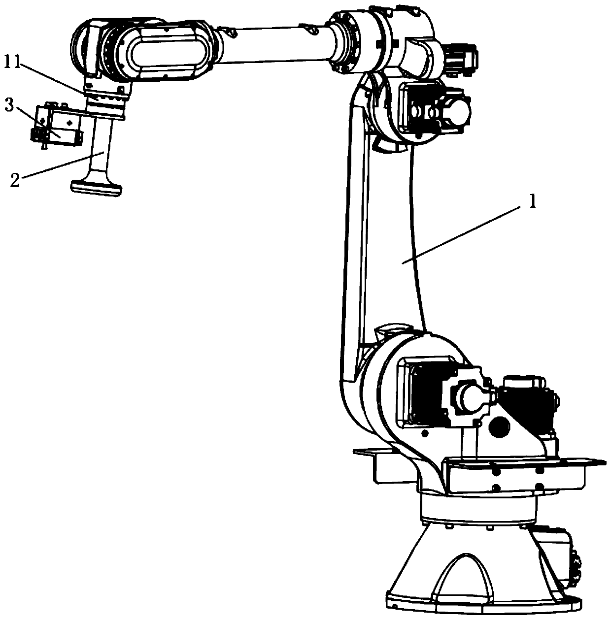 Crator grinding equipment and crator grinding method