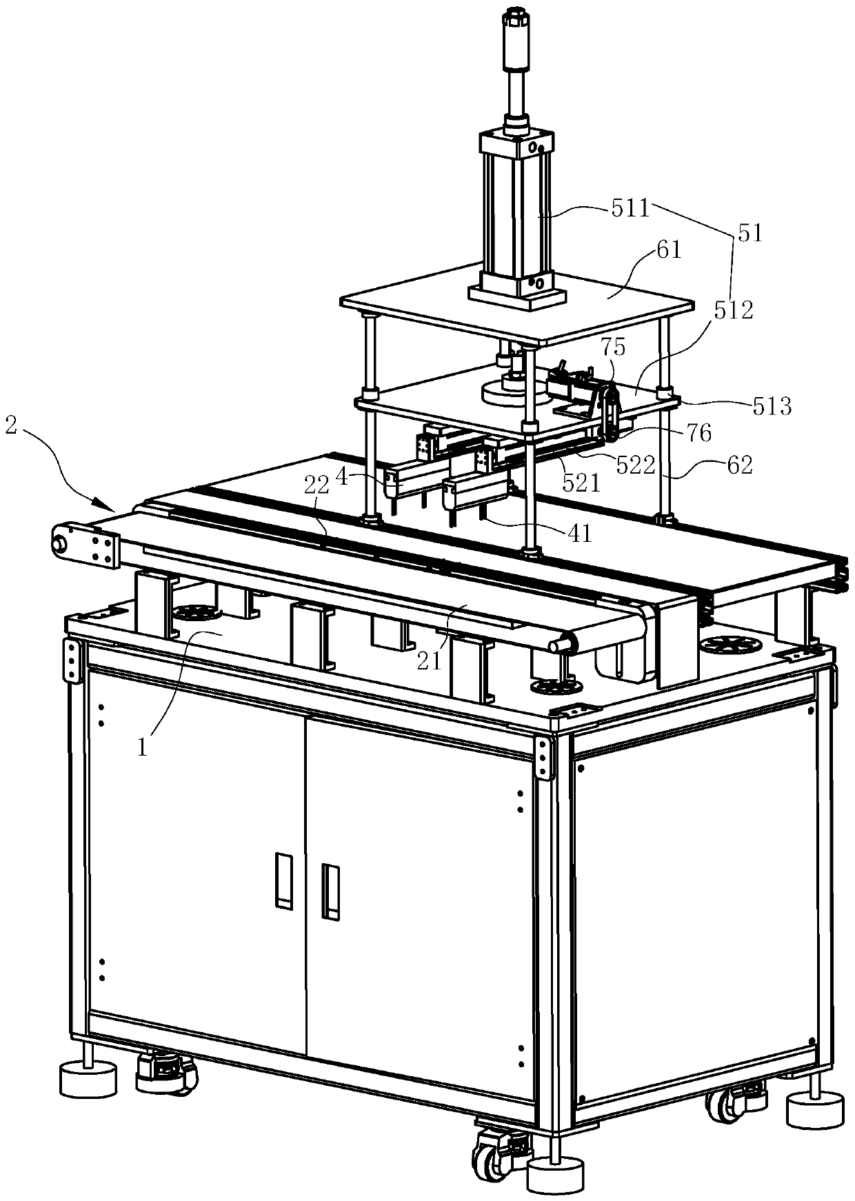 Device for testing withstand voltage and performance of LED power supply