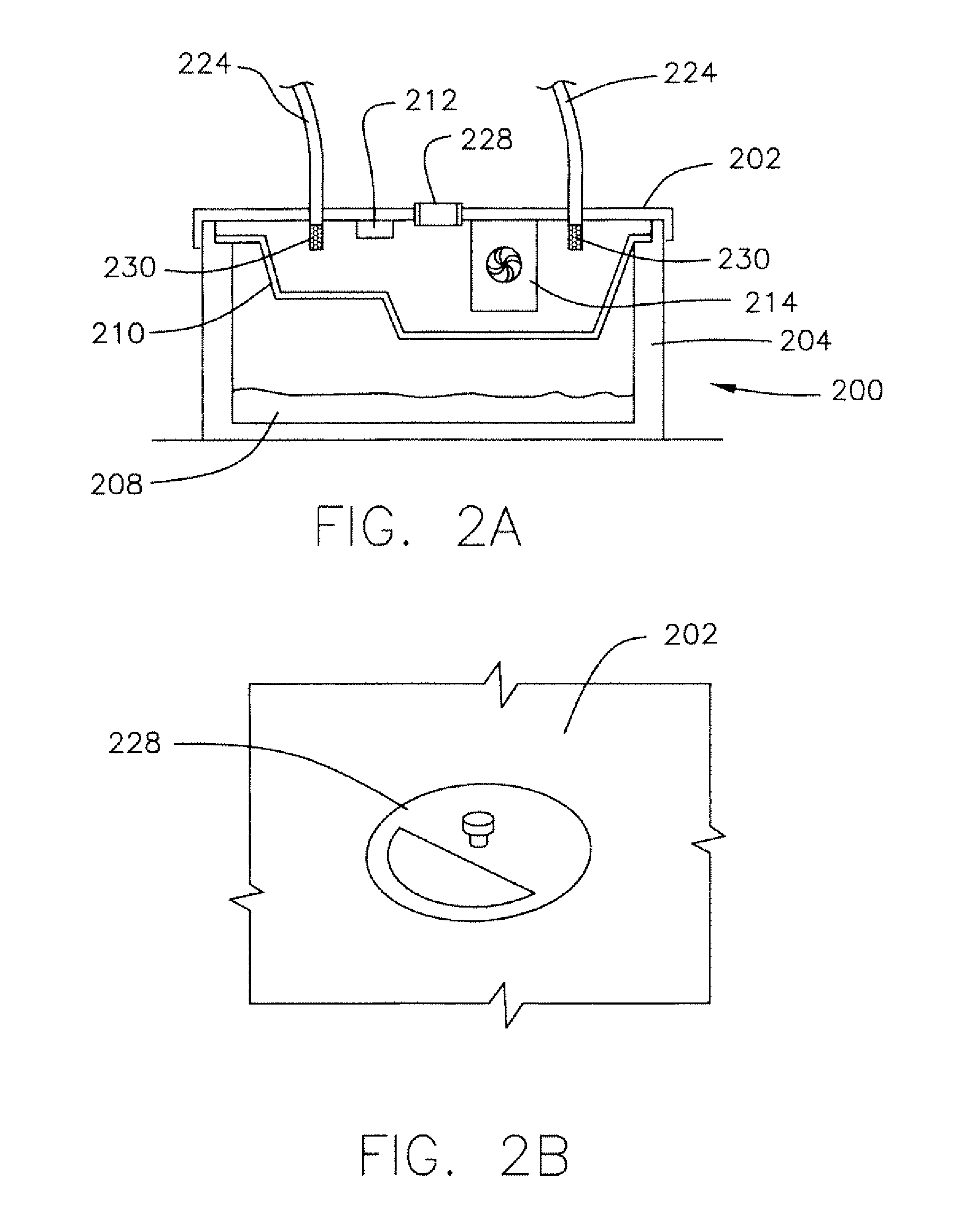 Gas delivery system for an animal storage container