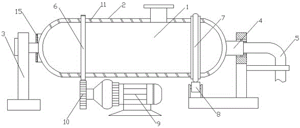 Dissolution reactor with stable heating function