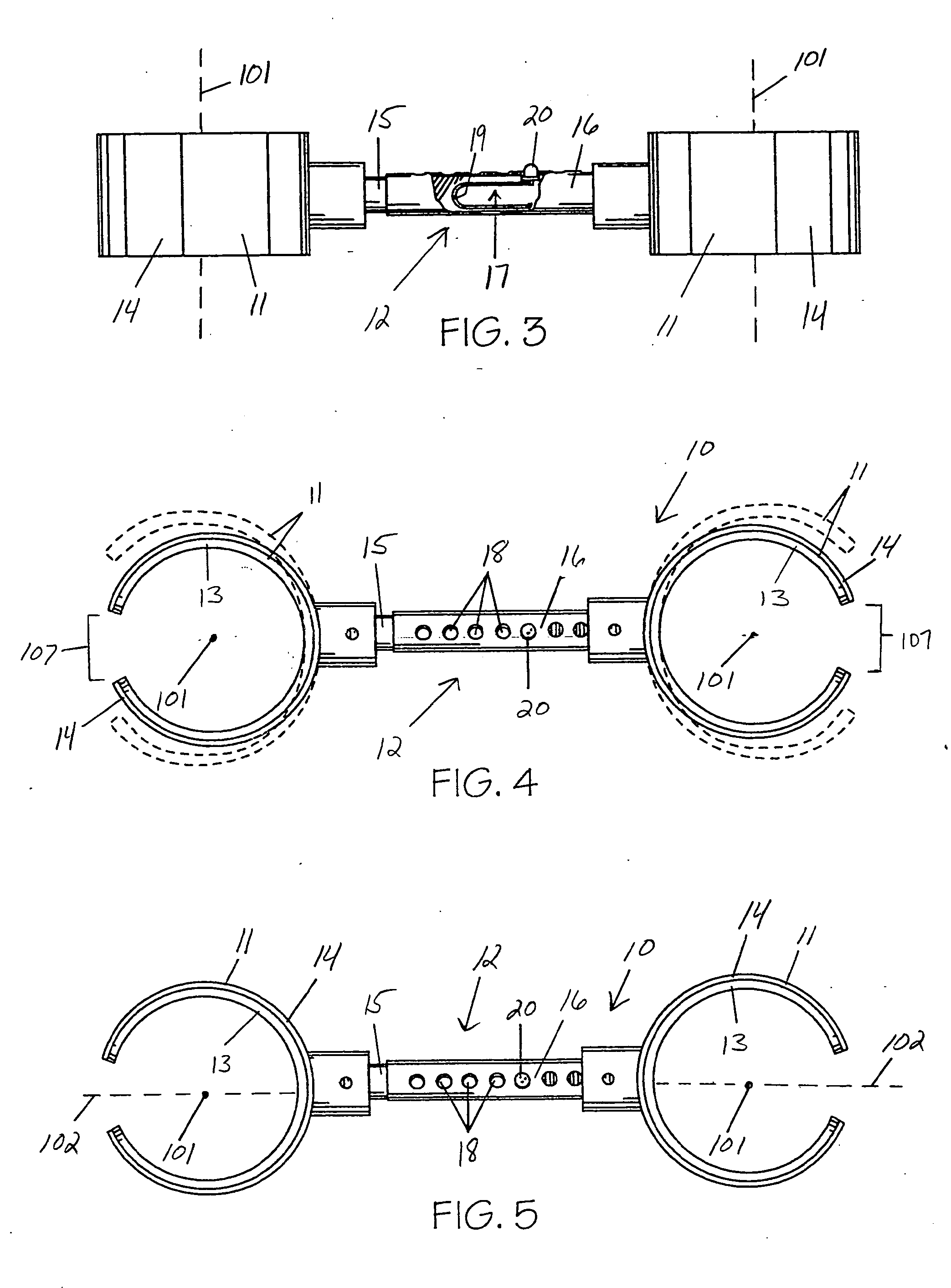 Golf swing connector training device and method