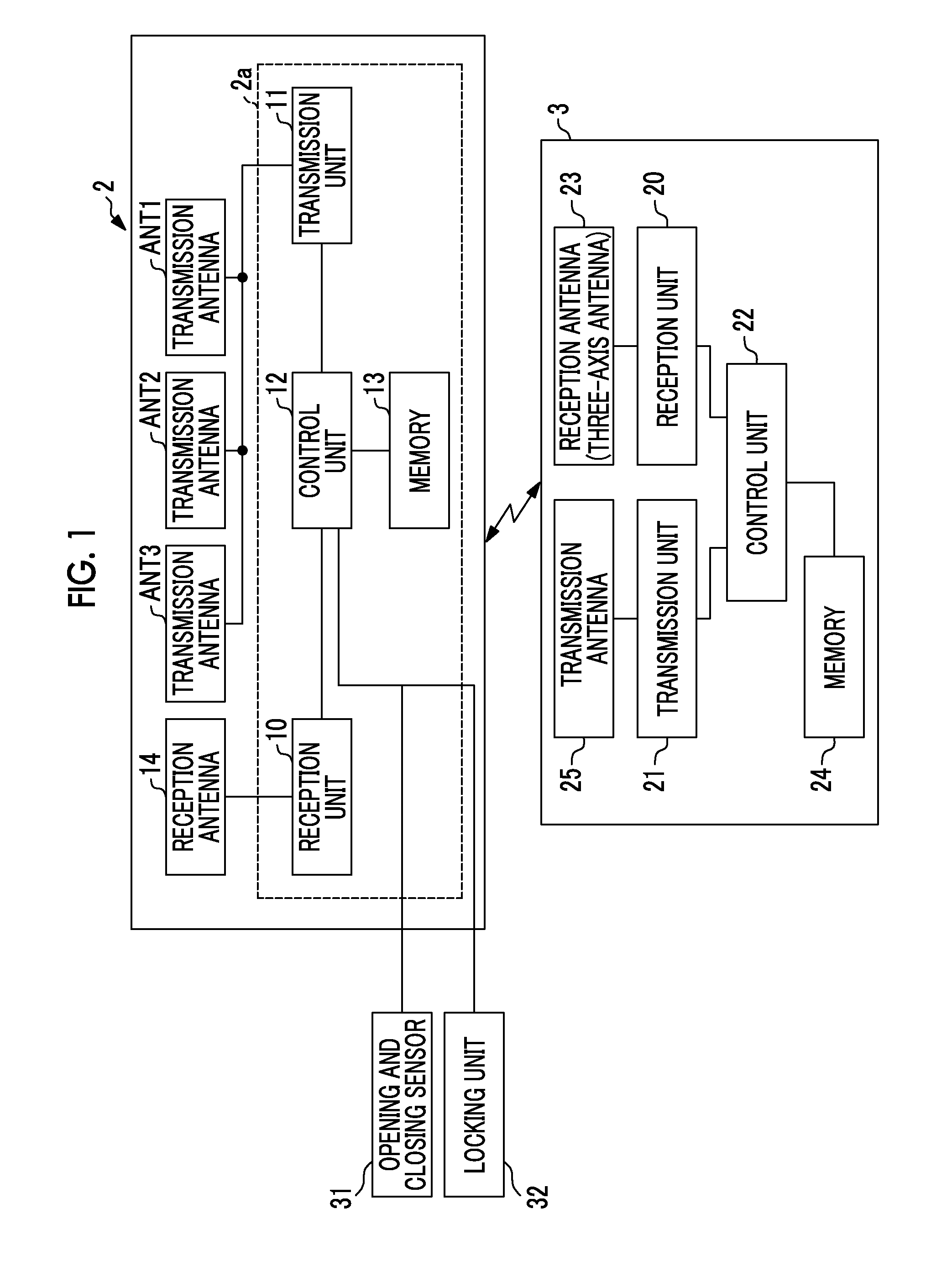 Keyless entry apparatus