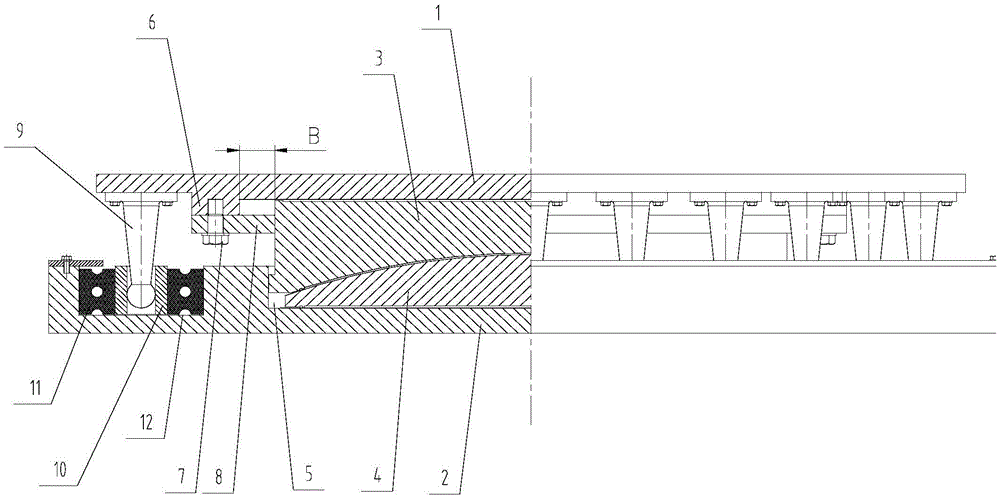 Large-tonnage anti-marine corrosion metal damping and shock-absorbing steel support