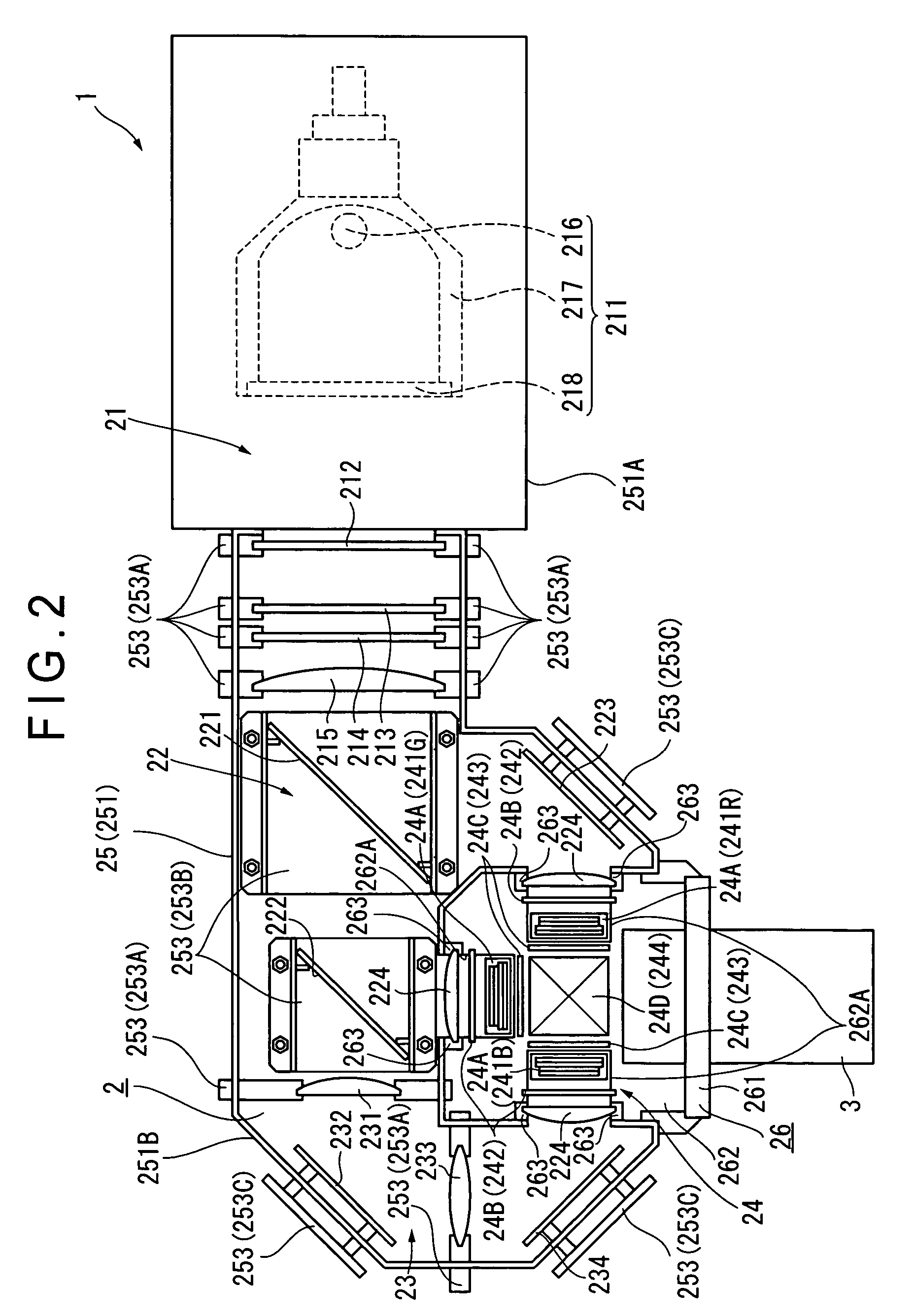 Optical device and protector