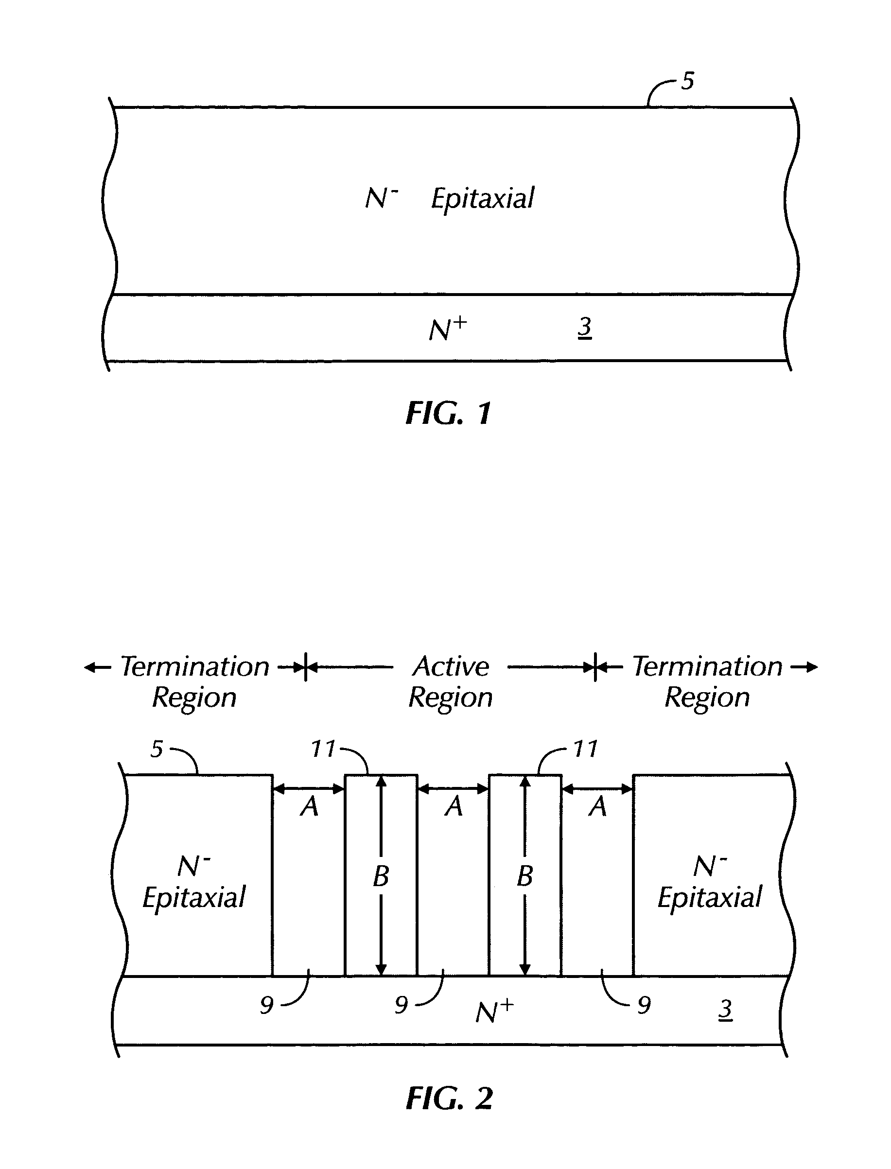 Method of manufacturing a superjunction device with conventional terminations