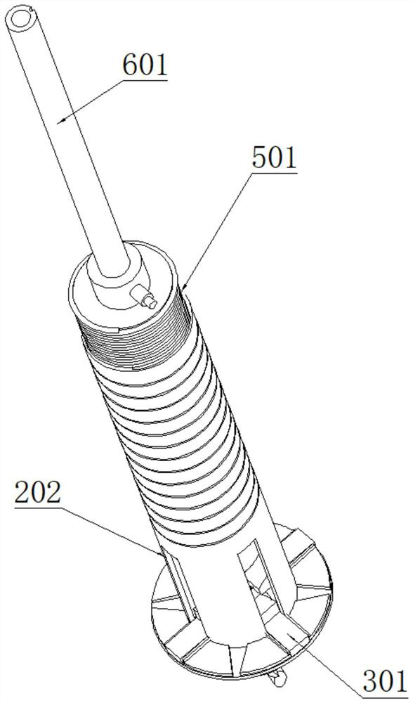 Explosion-expansion, pore-forming and column perfusion auxiliary device for building