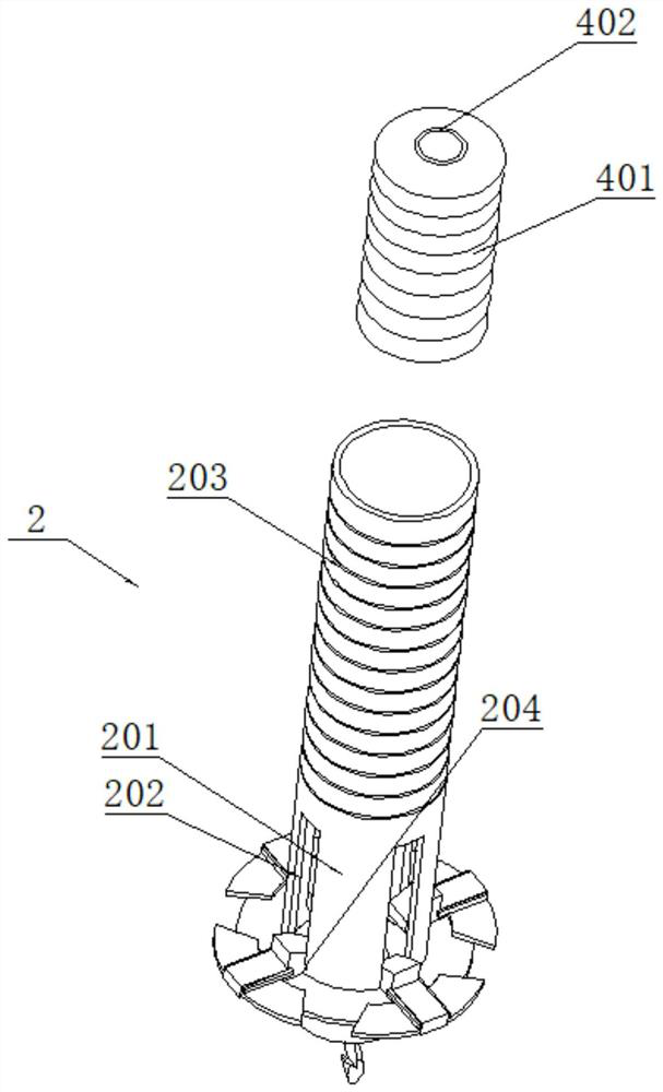 Explosion-expansion, pore-forming and column perfusion auxiliary device for building