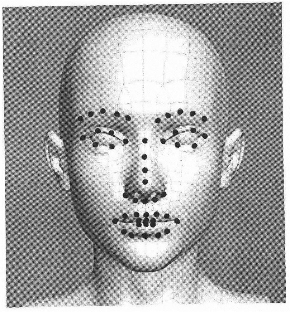 Fuzzy Face Discrimination Method Based on High Frequency Analysis of Local Neighborhood of Key Points