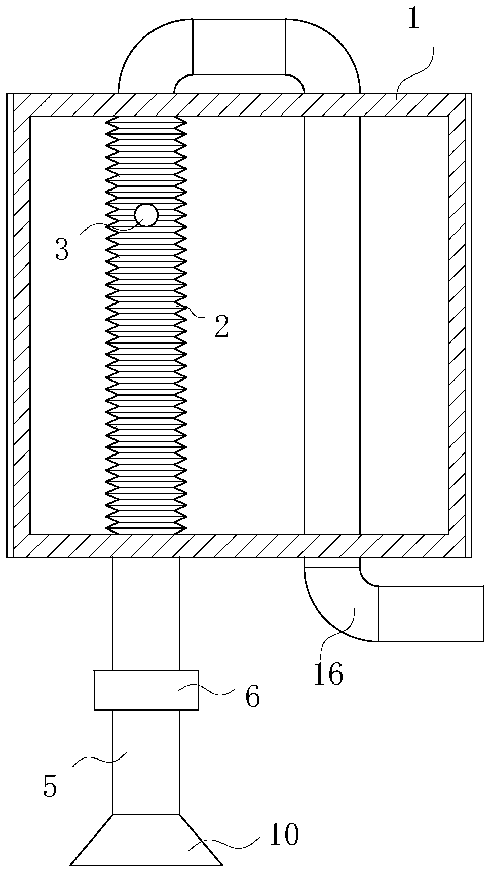 Sampling method and device suitable for low-concentration particles